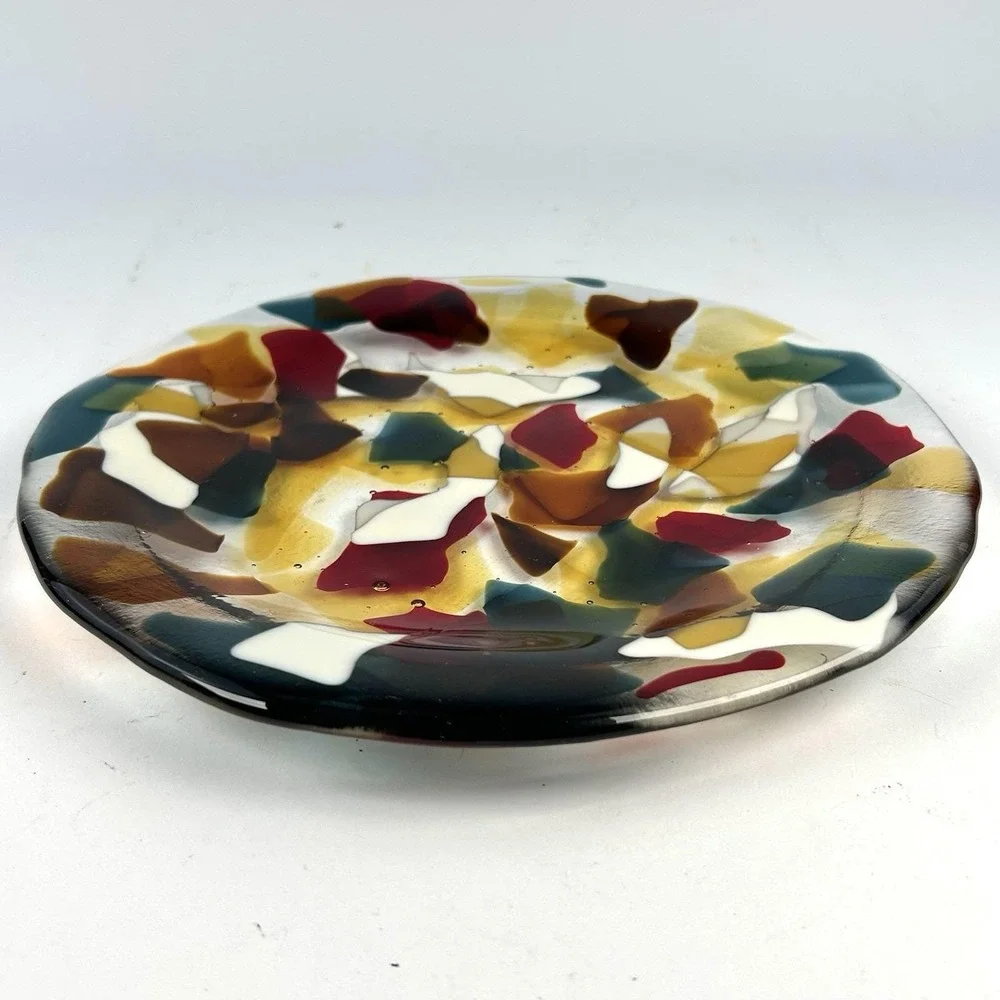 Higgins Attributed Fused Art Glass 10